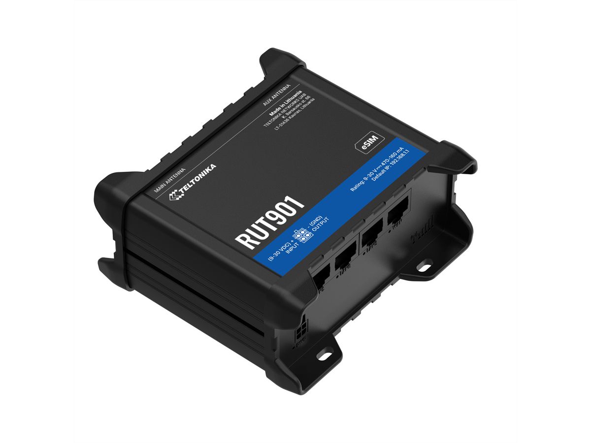 TELTONIKA RUT901 LTE/4G Router eSIM