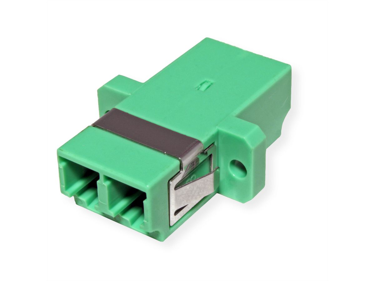 VALUE  Fibre Optic Adapter LC/LC Duplex, OS2, APC