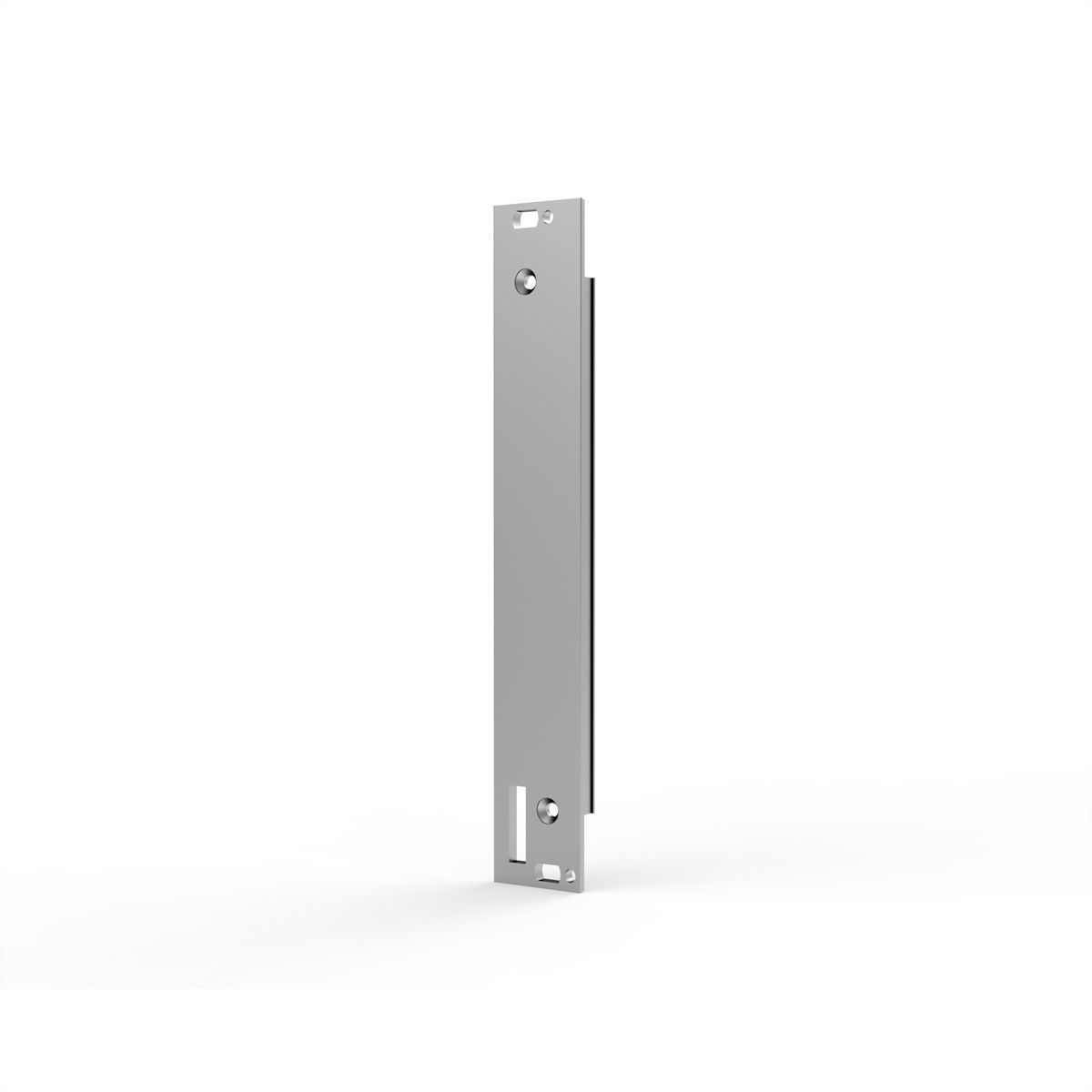 SCHROFF-insteekmodule U-profiel voor greepvorm 1, 3 HE, 4 HE, 2,5 mm, Al, geanodiseerd vooraan, geleidend achteraan
