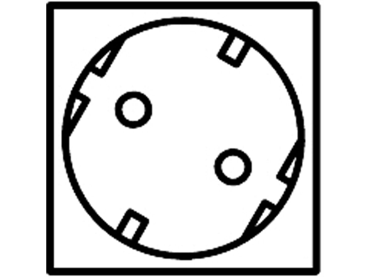SCHROFF contactdoosstrook met aardingscontact, Wieland-STDL.WIEL/beveiligingscontact 7DO. 438,5L