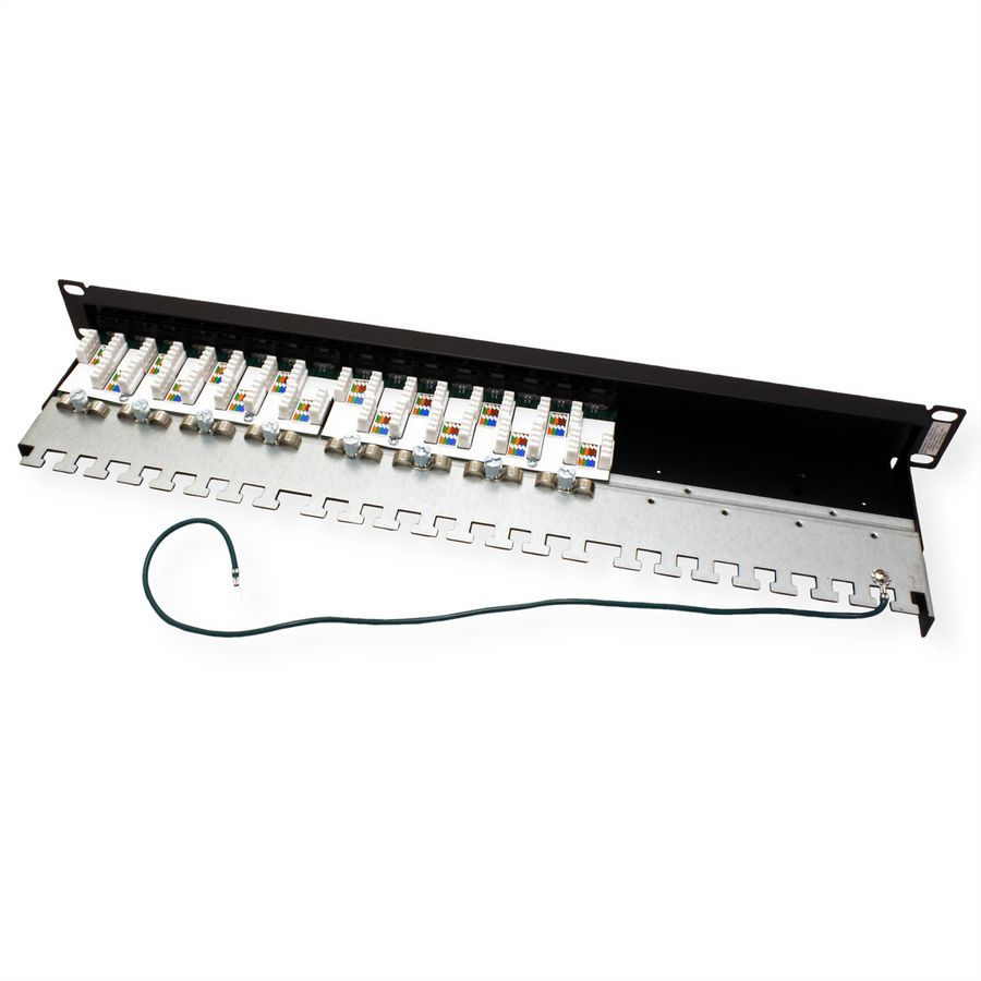 TRENDnet TC-P16C6AS Patchpaneel, 16-poorts Cat.6a afgeschermd