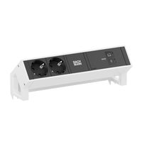 BACHMANN DESK2 2xCEE7/3 1xUSB C/C 100W, L=0.2m RAL9010