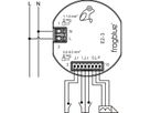 frogblue frogEntry 2-3, 2-kanaals deuropeningsmodule (12V) met 3 laagspanningsingangen