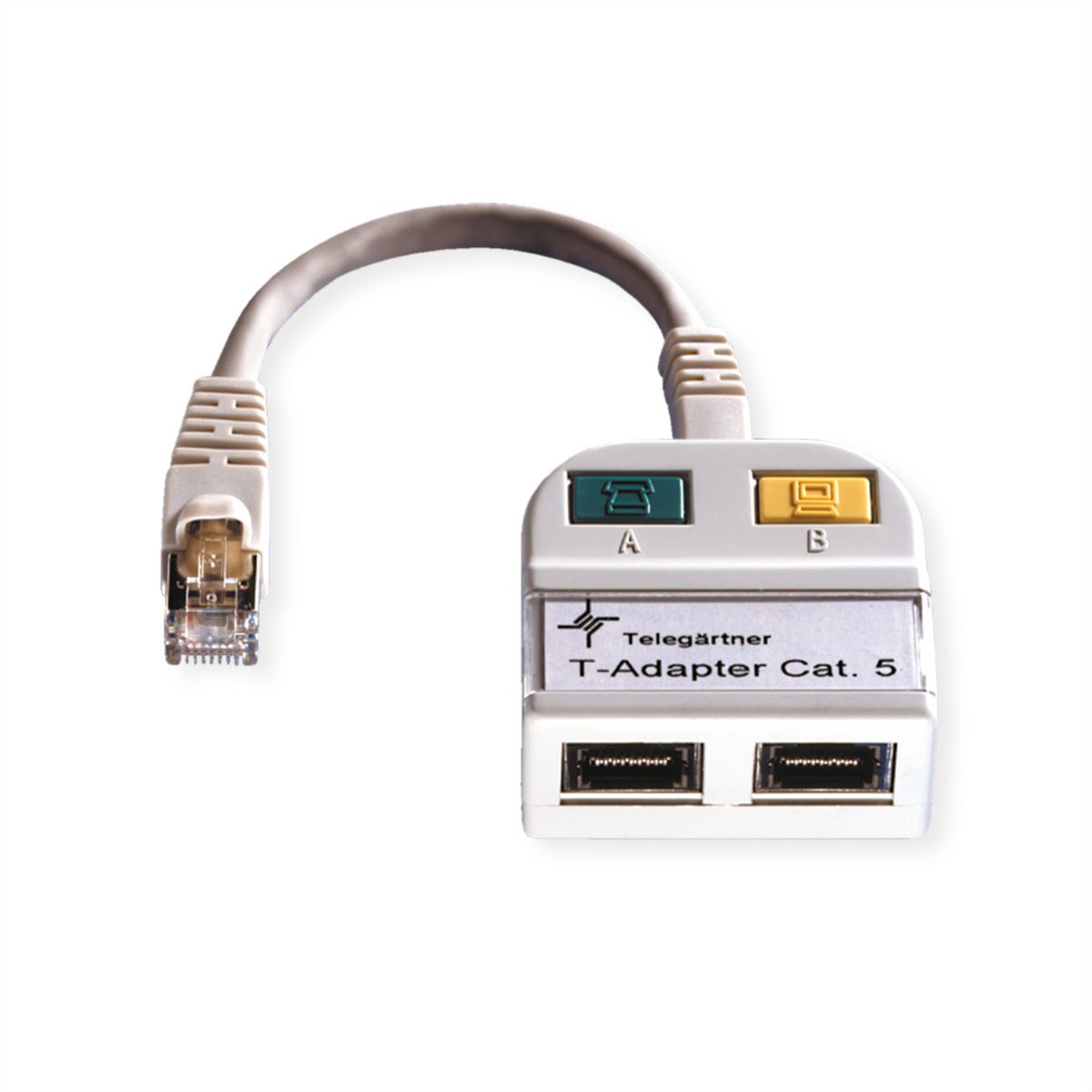 TELEGÄRTNER T-Adapter, Uitgang op 10Base-T/ISDN