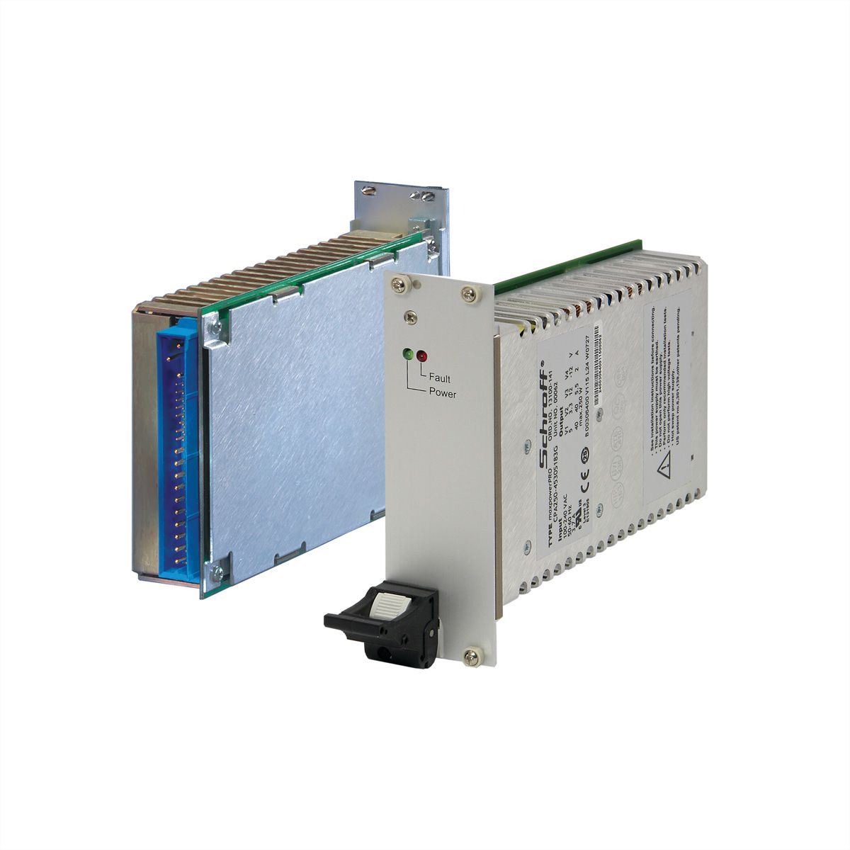 SCHROFF PSU 19" for CompactPCI, AC/DC, 3 U, 8 HP