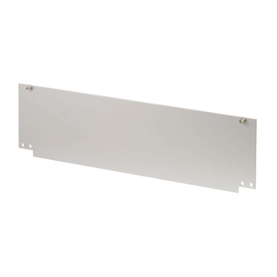 SCHROFF Inpac voorpaneel met scharnierende bodem, 3 HE, 2,5 mm, Al, geanodiseerd, onbehandelde randen