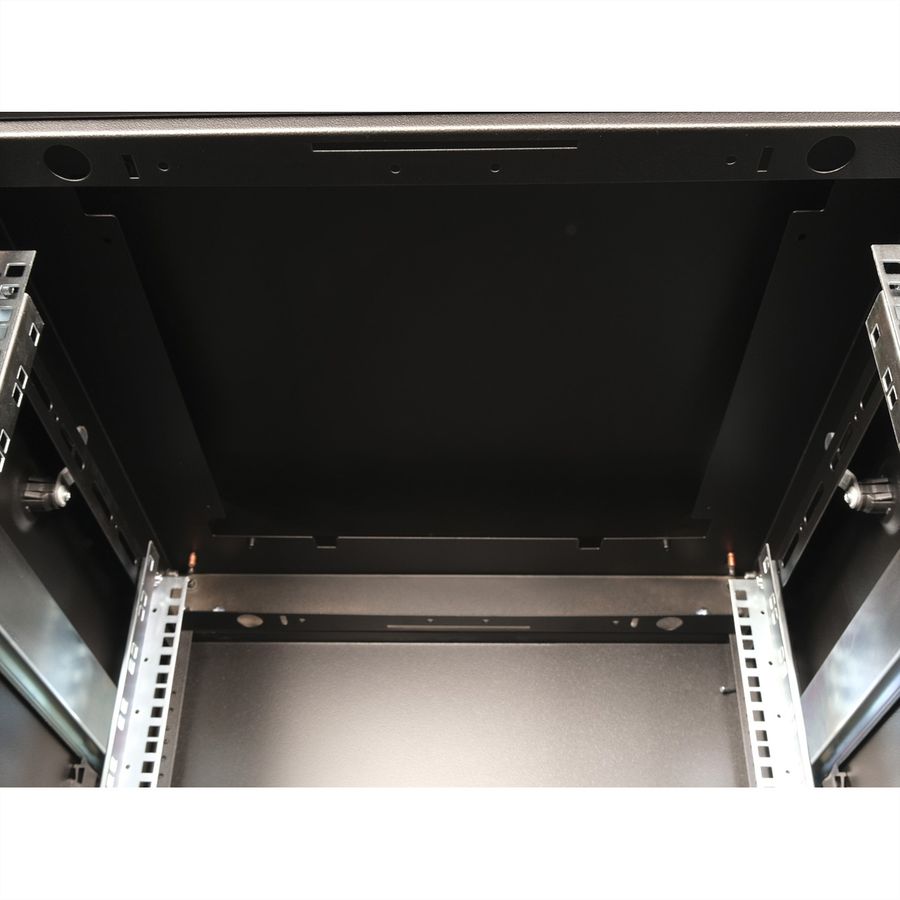ROLINE 19-inch netwerkkast Pro 26 U, 600x600 BxD Glazen deur zwart