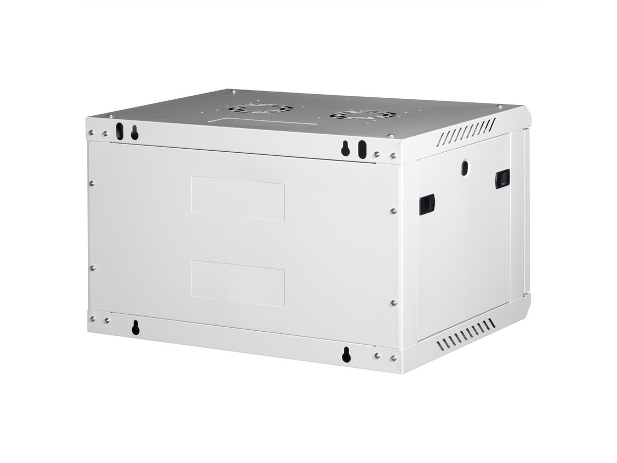 ROLINE 19" Wall Cabinet Basic Plus 6U, 600x450 BxT grey