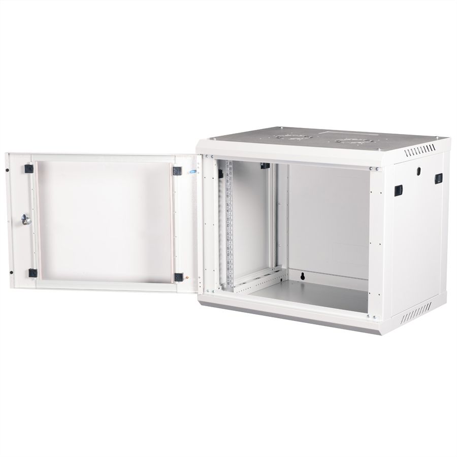 ROLINE 19-inch wandbehuizing Basic Plus 9U, 600x450 BxT grijs