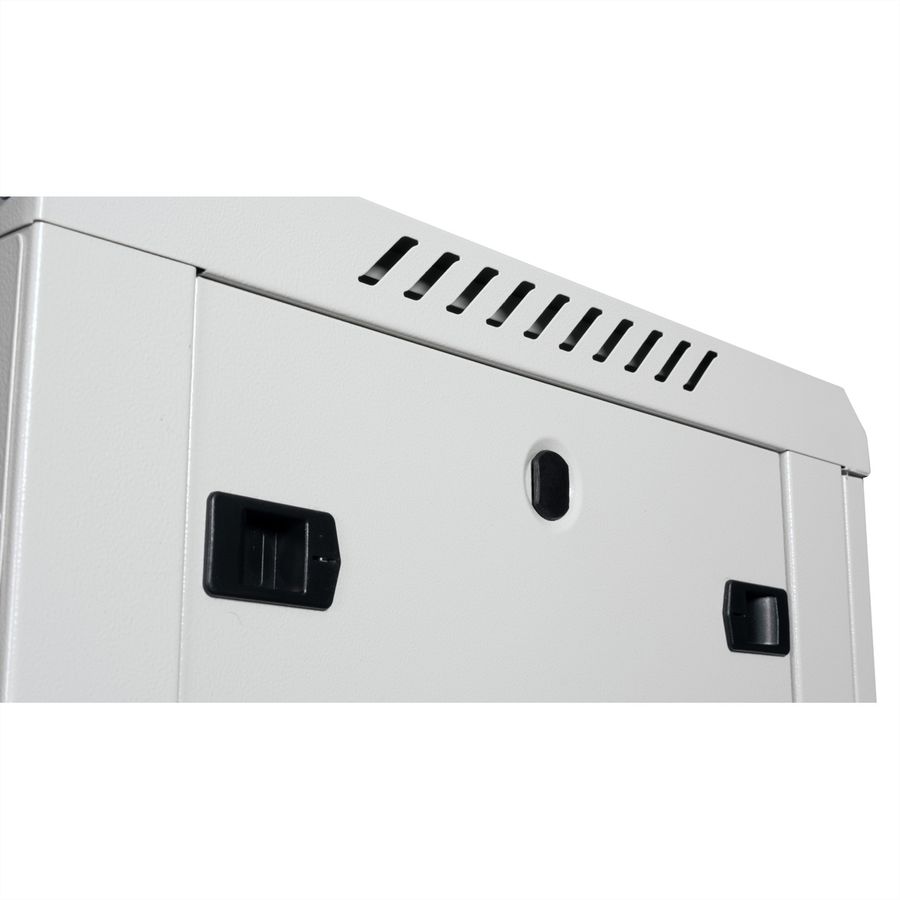 ROLINE 19-inch wandbehuizing Basic Plus 15U, 600x450 BxT grijs
