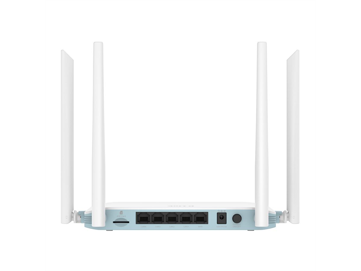 D-Link G403 Eagle Pro N300 4G router met 4x Gigabit LAN, 1x WAN, LTE