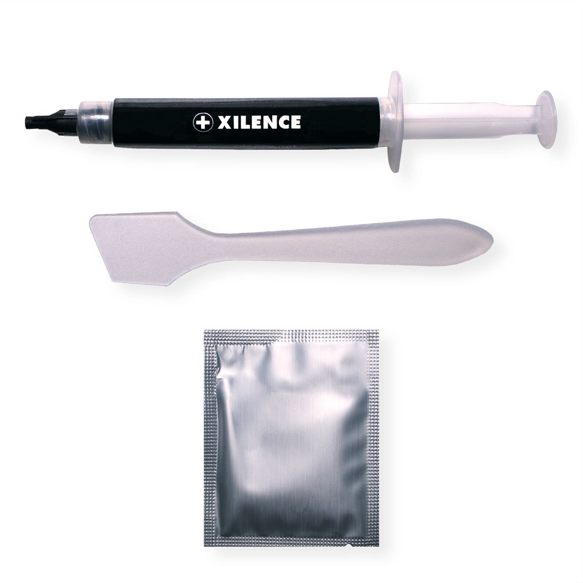 Xilence XPTP High Performance Thermal Paste, Spatula, Cleaning Cloth, 1.5g