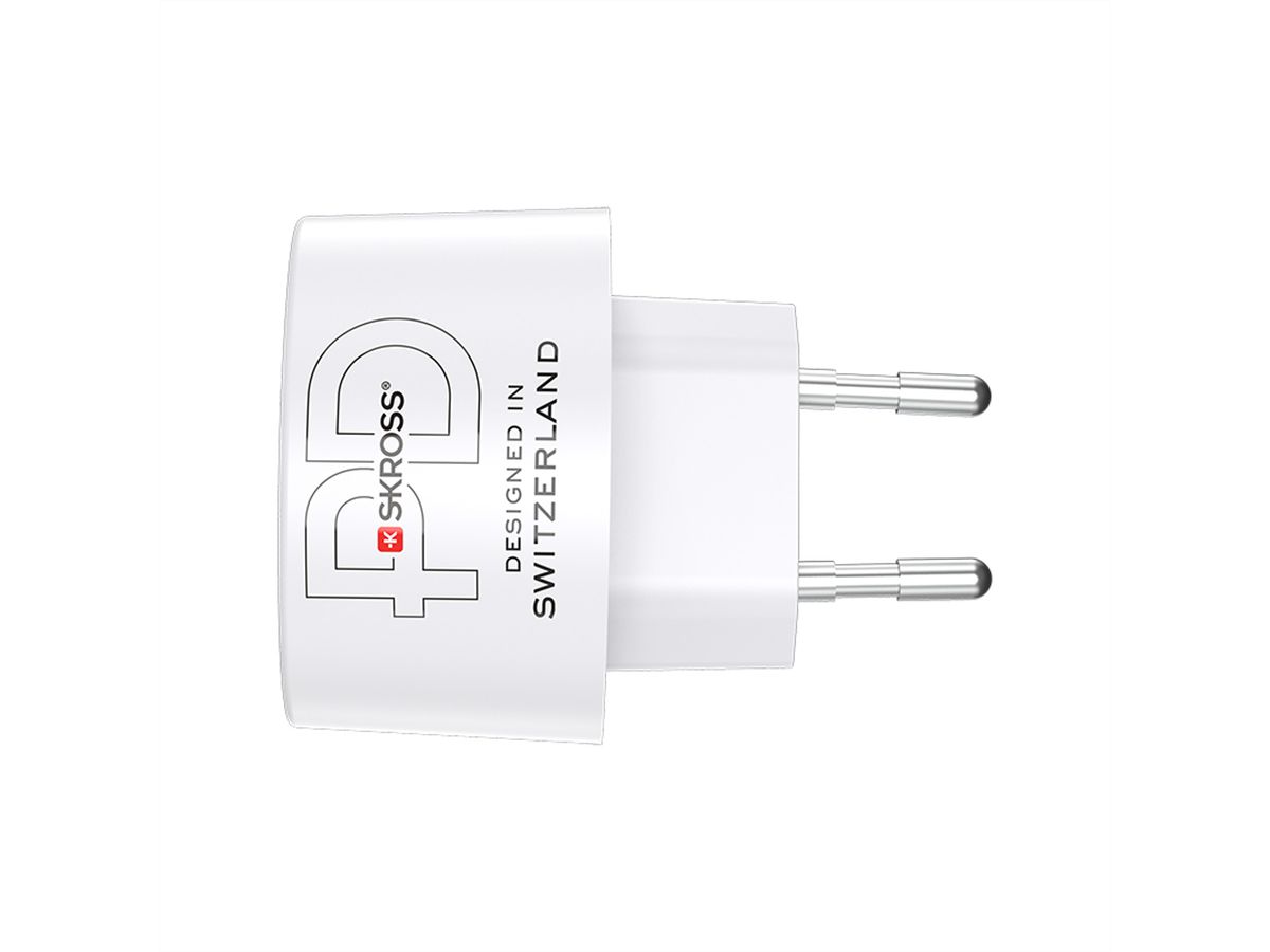 Skross Euro USB Charger A/C 65PD mit USB-C