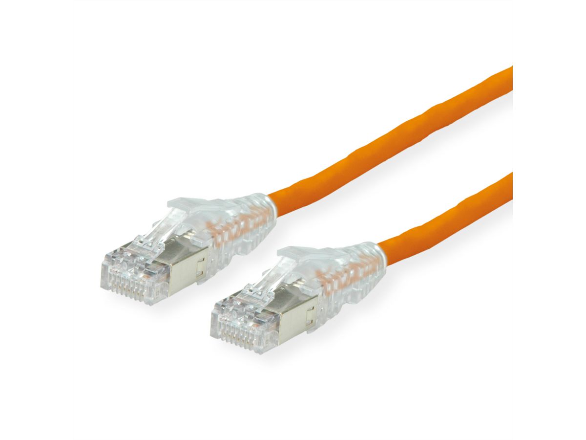 DÄTWYLER Patchkabel Kat.6A (Class EA) S/FTP, CU 7702 flex LSOH, AMP v2, orange, 10 m