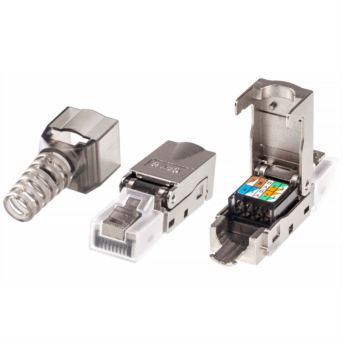 ATEN 2A-245G Cat 6A RJ-45 Connector, 10 St.