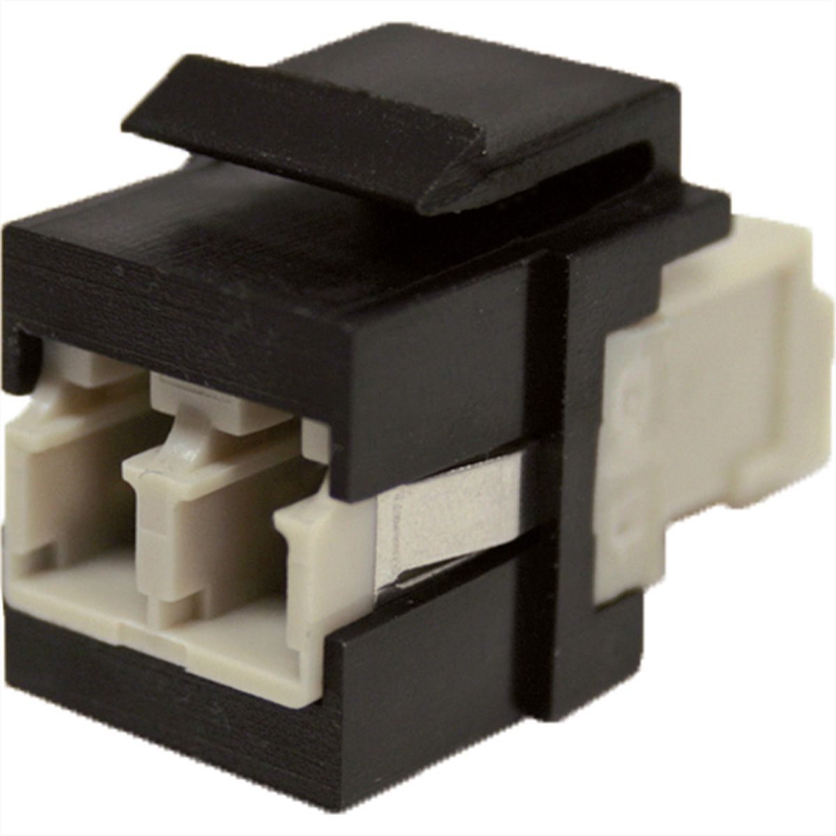 BACHMANN Keystone fibre optic duplex coupler LC/LC