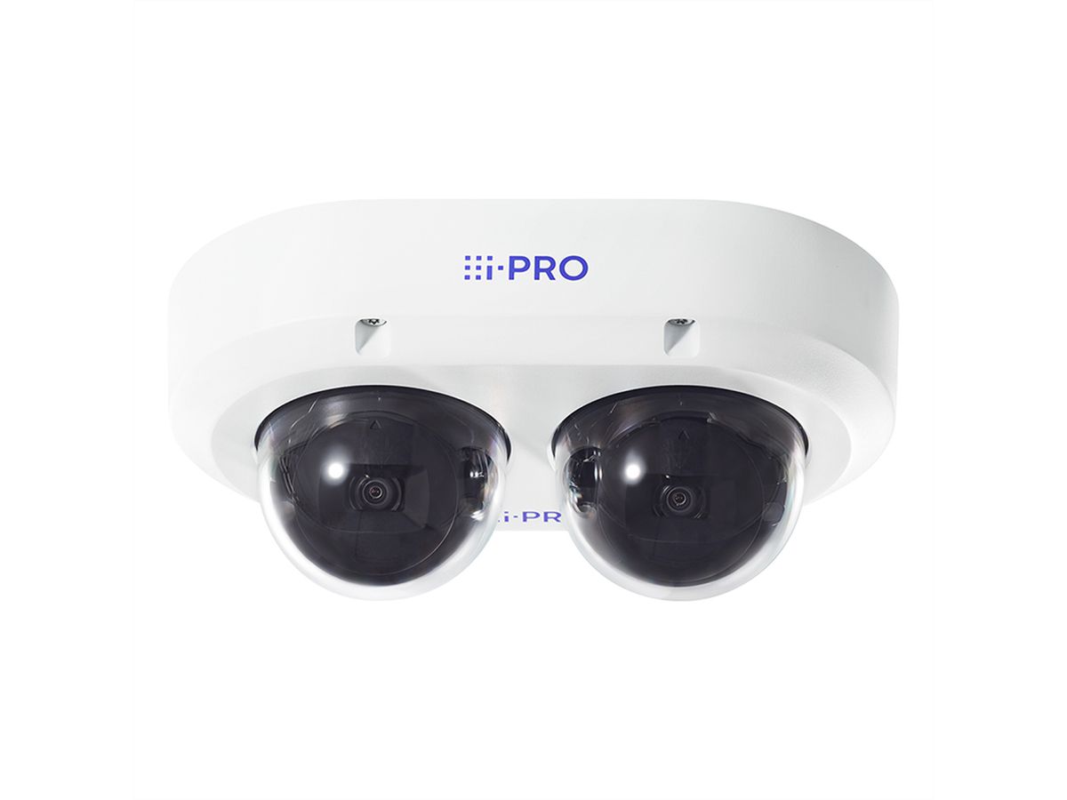 i-PRO WV-U85402-V2L 2x 4MP IR Outdoor Multi-directional Netzwerkkamera