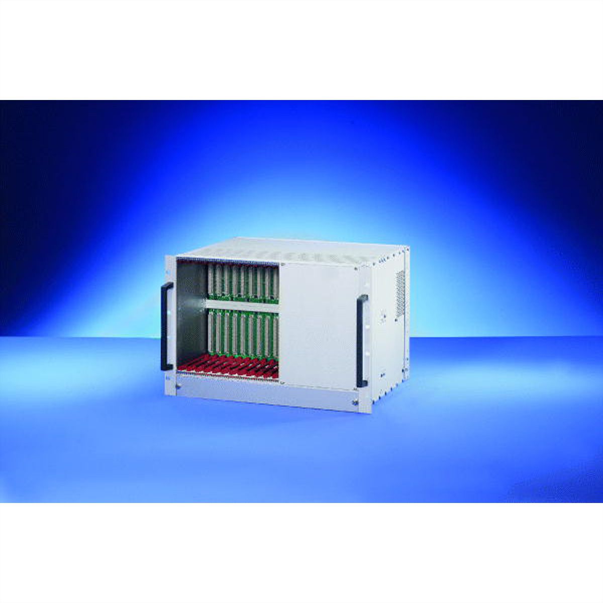 SCHROFF VMEbus System, 7 U, 12 Slot, Open Frame PSU
