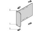 SCHROFF CPCI-module voor stationsunit HD 1x 3,5", 3 HE verticaal, met frontpaneel
