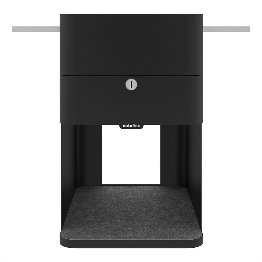 DATAFLEX Bento® desktop locker, 503, black