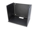 ROLINE 19-inch wandbehuizing Basic 9 U , 540x400 BxD Bouwpakket zwart