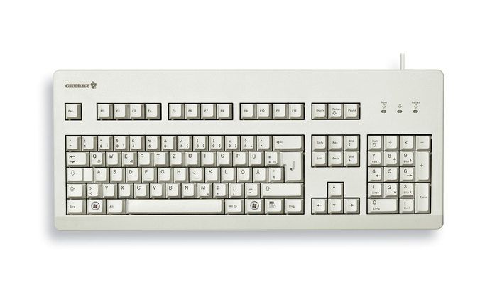 CHERRY G80-3000 toetsenbord USB QWERTY Brits Engels Grijs