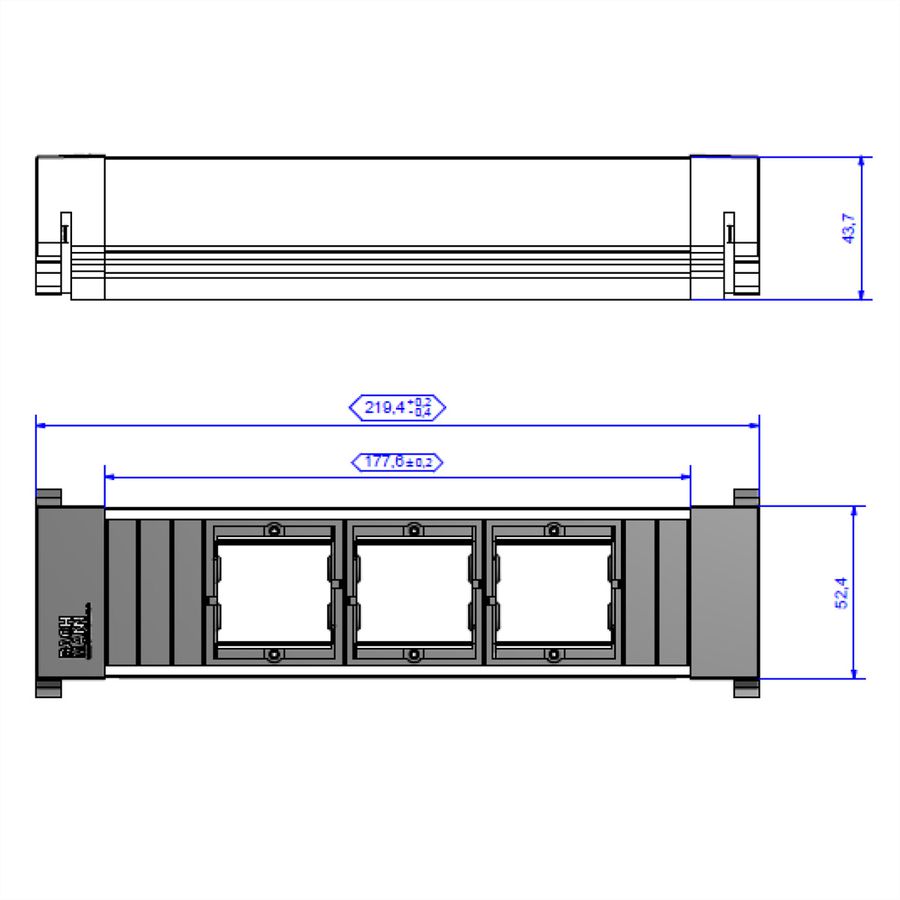 BACHMANN POWER FRAME Klein 3x ABD