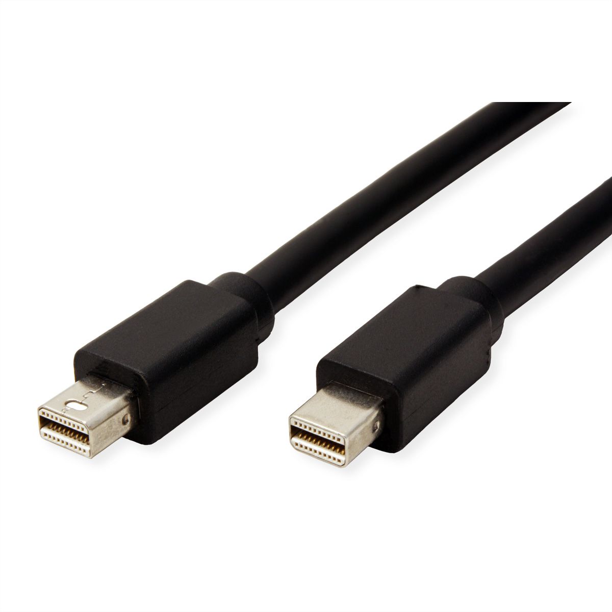 ROLINE DisplayPort kabel, Mini DP M - Mini DP M, zwart, 2 m