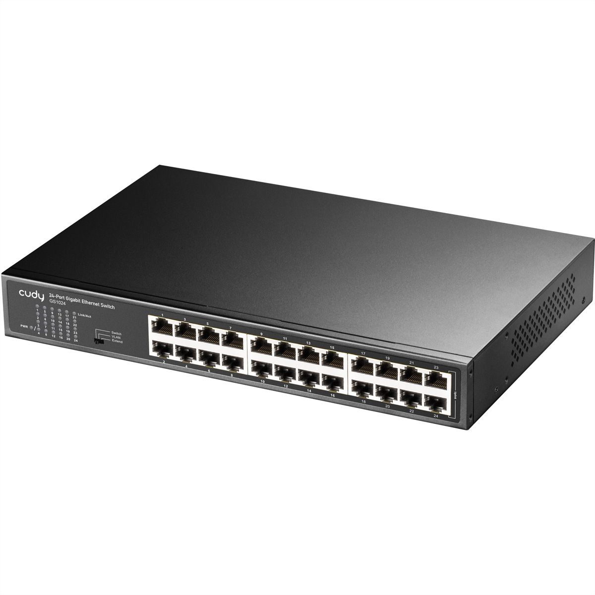 CUDY GS1024 24-poorts Gigabit Metalen Switch