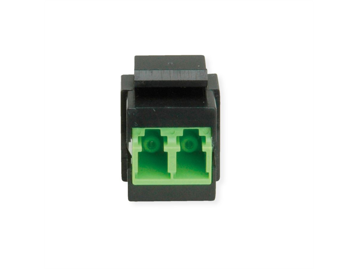 ROLINE Keystone glasvezeladapter LC/LC Duplex, Multimode, OM5