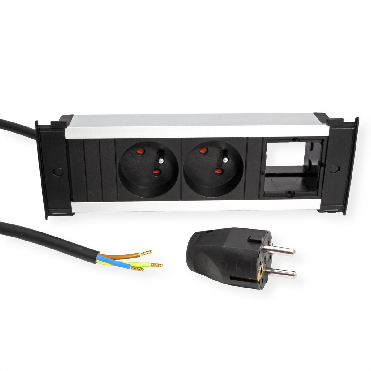 BACHMANN KAPSA S 2xUTE 1xCM power 2.0m CEE7/7