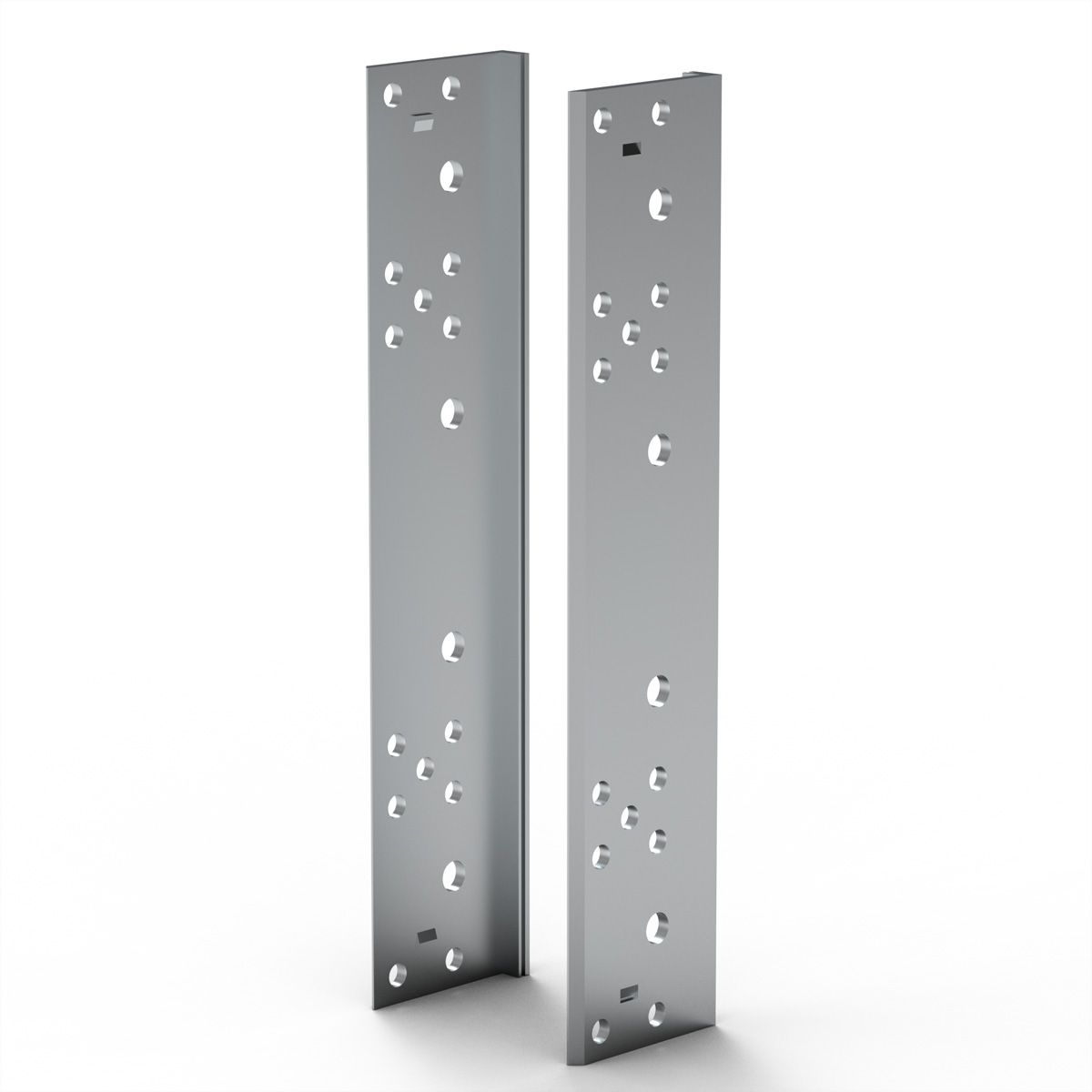 SCHROFF EuropacPRO achterhoek voor roestvast staal EMC pakking voor zijwand, 4 HE