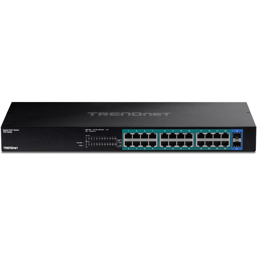 TRENDnet TPE-TG262 26-poorts Gigabit PoE+ switch