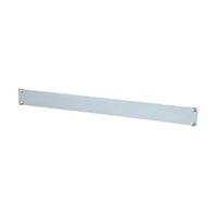 19"-Blindplatten zum Einklipsen, Kunststoff 1 HE, 10St., grau