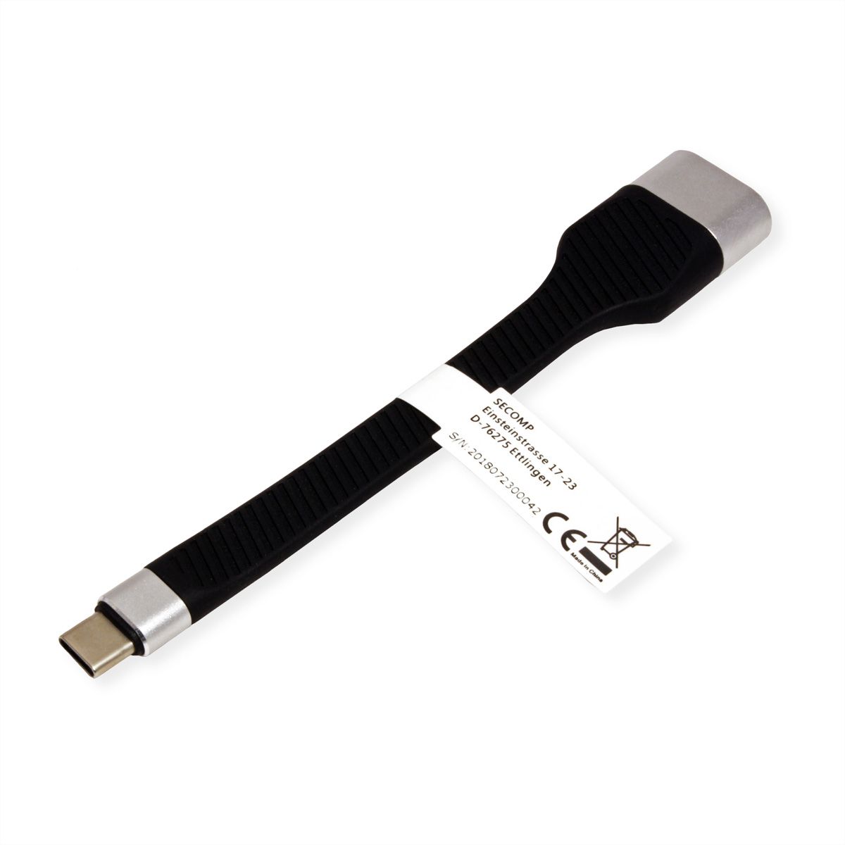 ROLINE Display Adapter USB Type C - HDMI, M/F, 0,13 m