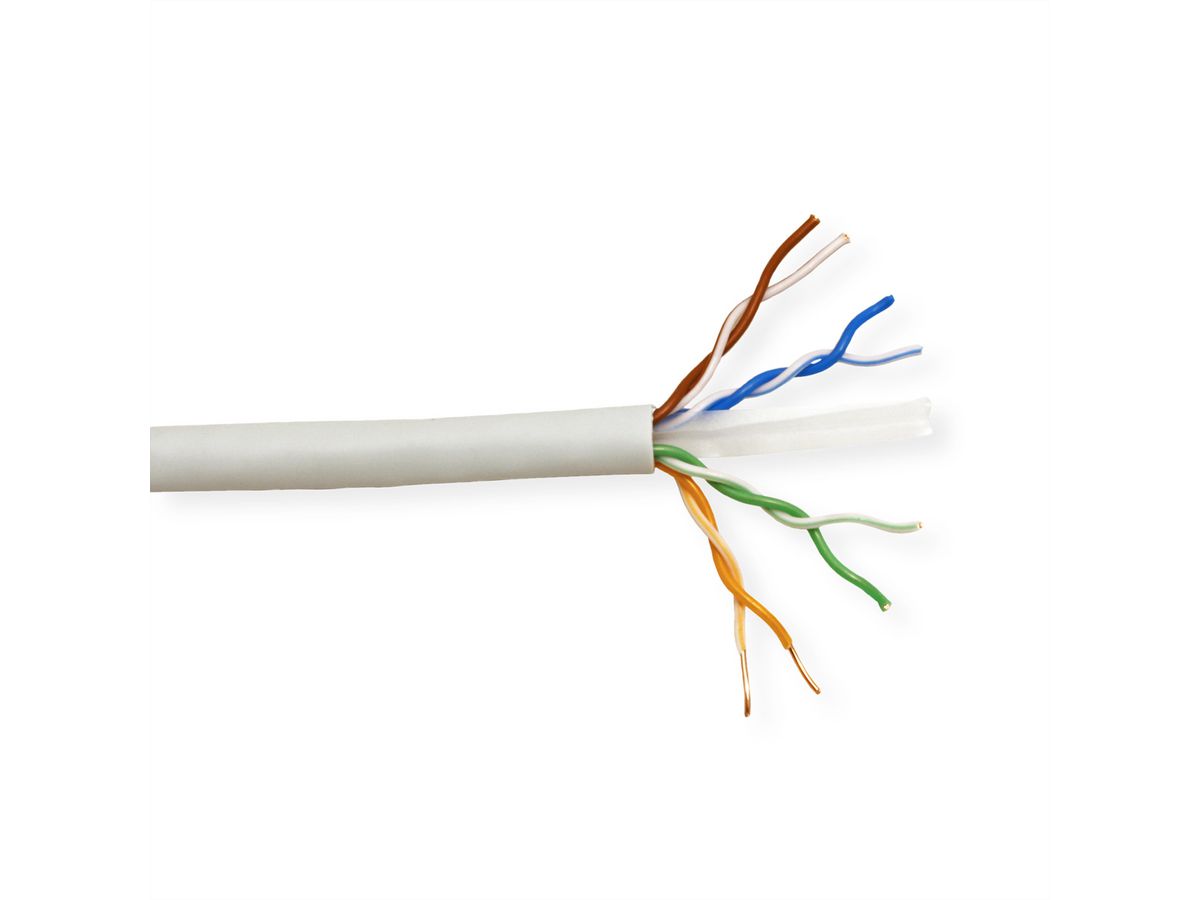 ROLINE UTP Cable Cat.6 (Class E) / Class E, Solid Wire, AWG23, LSOH, 300 m