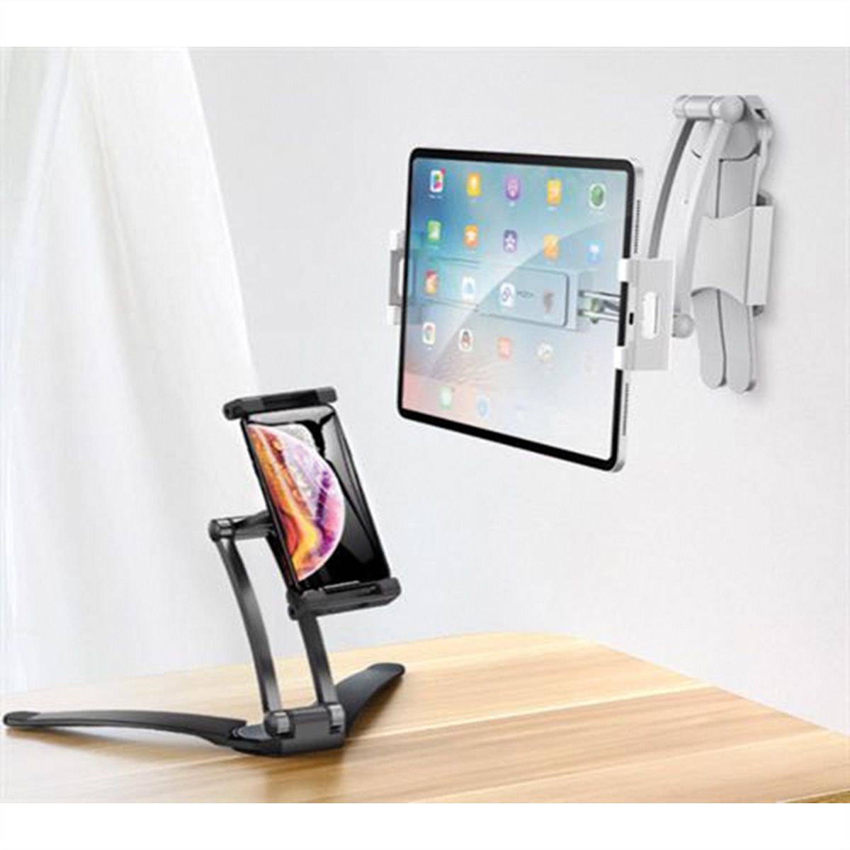 VALUE 2-in-1 houder voor iPad/tablet of smartphone