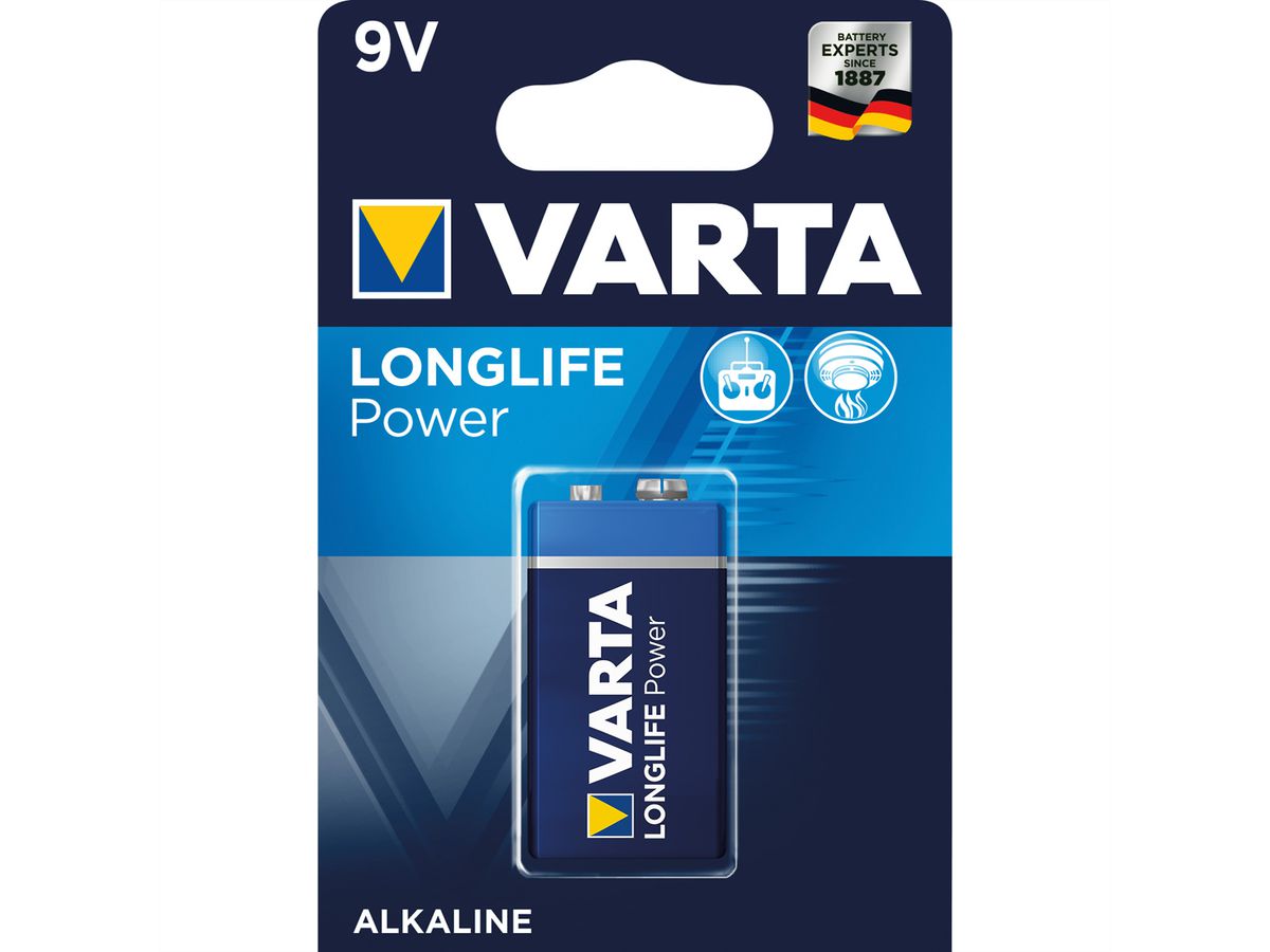 VARTA batterij E-Blok 6LR61, 9V