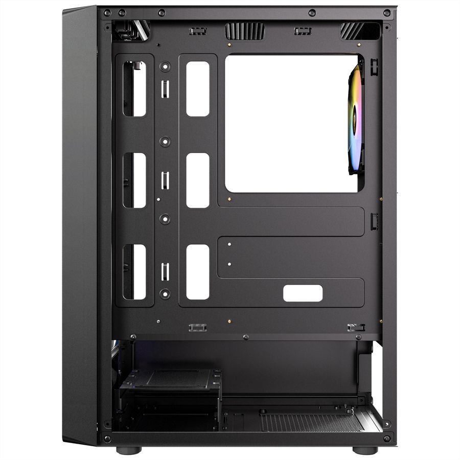 ANTEC AX26 RGB Elite PC case Midi Tower Gaming ATX, black