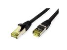 ROLINE Outdoor S/FTP Patch Cord Cat.6A / Class EA, Stranded, TPE, LSOH, black, 7 m