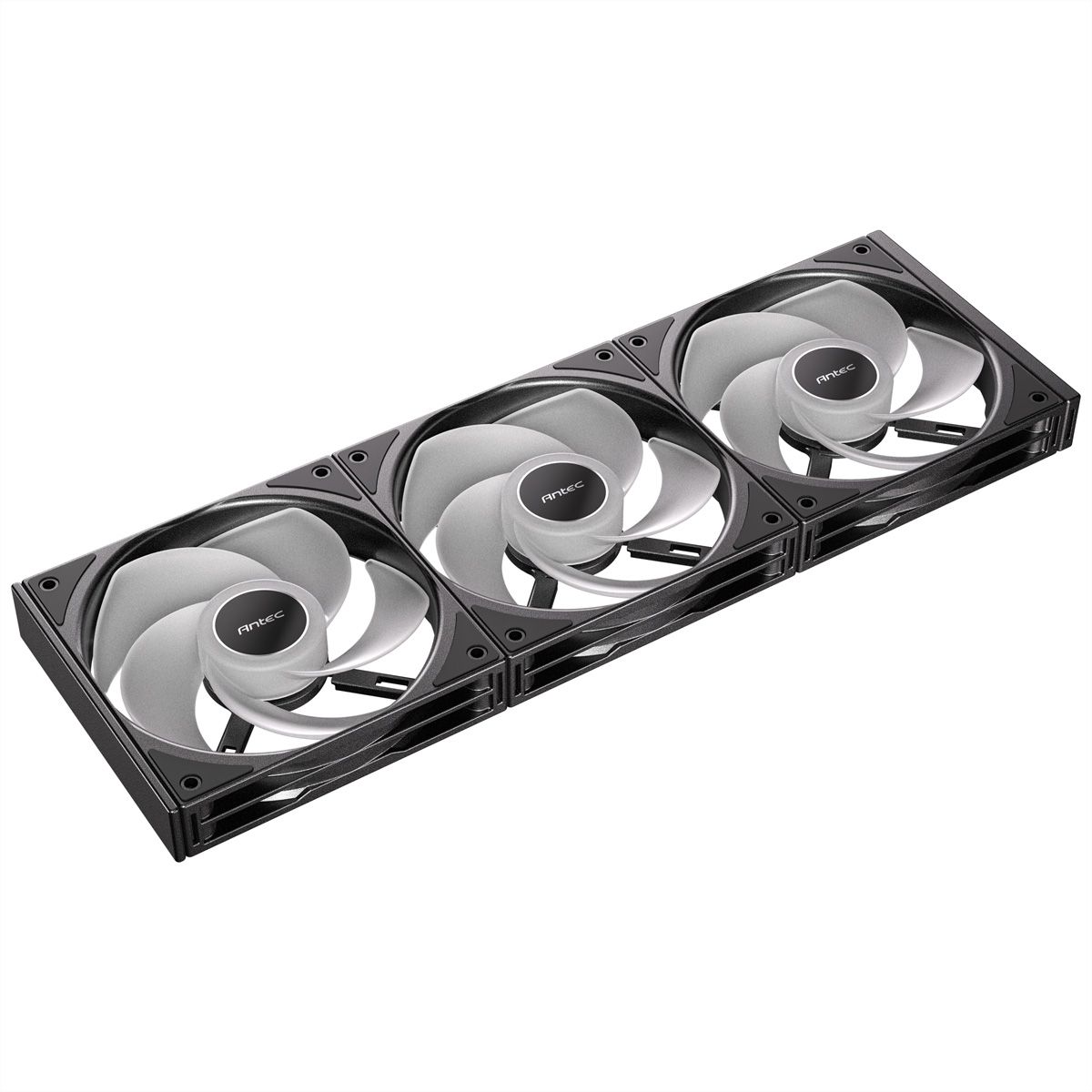 ANTEC C120 ARGB Fan Reverse PC Case Fan 120mm 3-in-1-Pack, black