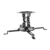 VALUE Universal Projector Ceiling Mount, up to 13.5 kg, black