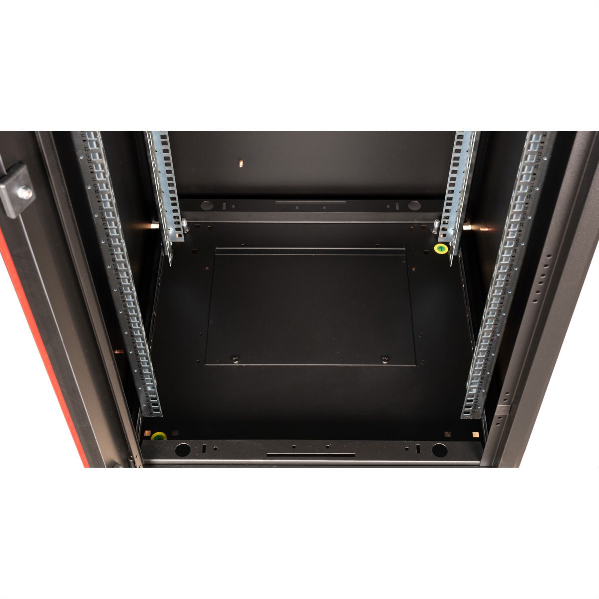 ROLINE 19-inch netwerkkast Basic 42 U, 600x600 BxD Glazen deur zwart