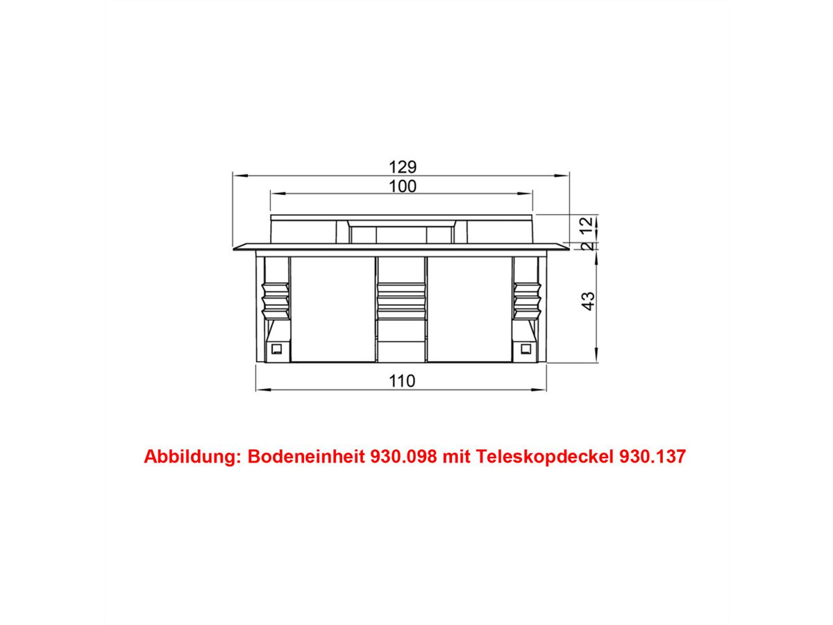 BACHMANN Easy-Outlet black