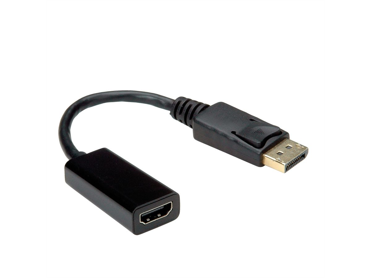 VALUE DisplayPort - HDMI Adapter, DP Male-HDMI Female