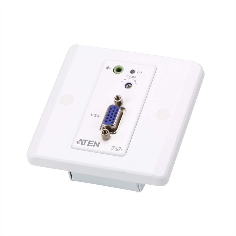 ATEN VE157 VGA/Audio  Cat5 Extender Wandplatte