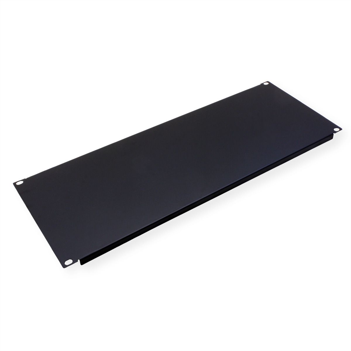 VALUE 19" Blank Panel, 4U, Metal, black