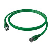 EasyLan FlexBoot Patchkabel Kat.6A, S/FTP, groen, 3 m