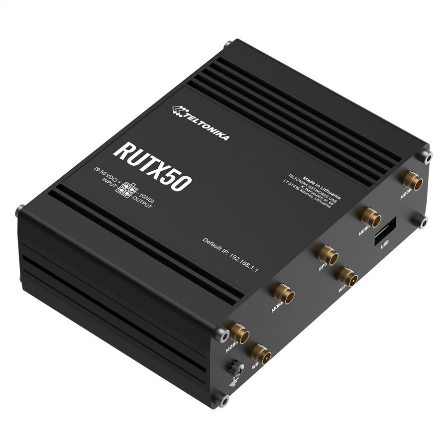 TELTONIKA RUTX50 5G/4G/LTE Industriële router