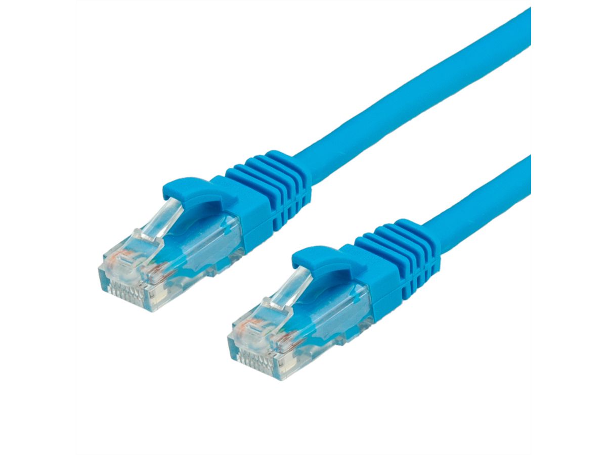 VALUE UTP Cable Cat.6 (Class E), halogen-free, blue, 7 m